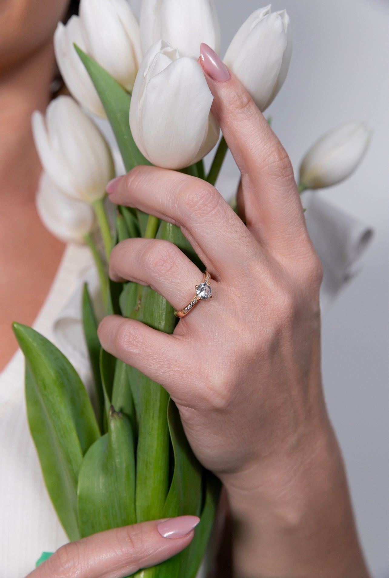 Adjustable Solitaire Ring