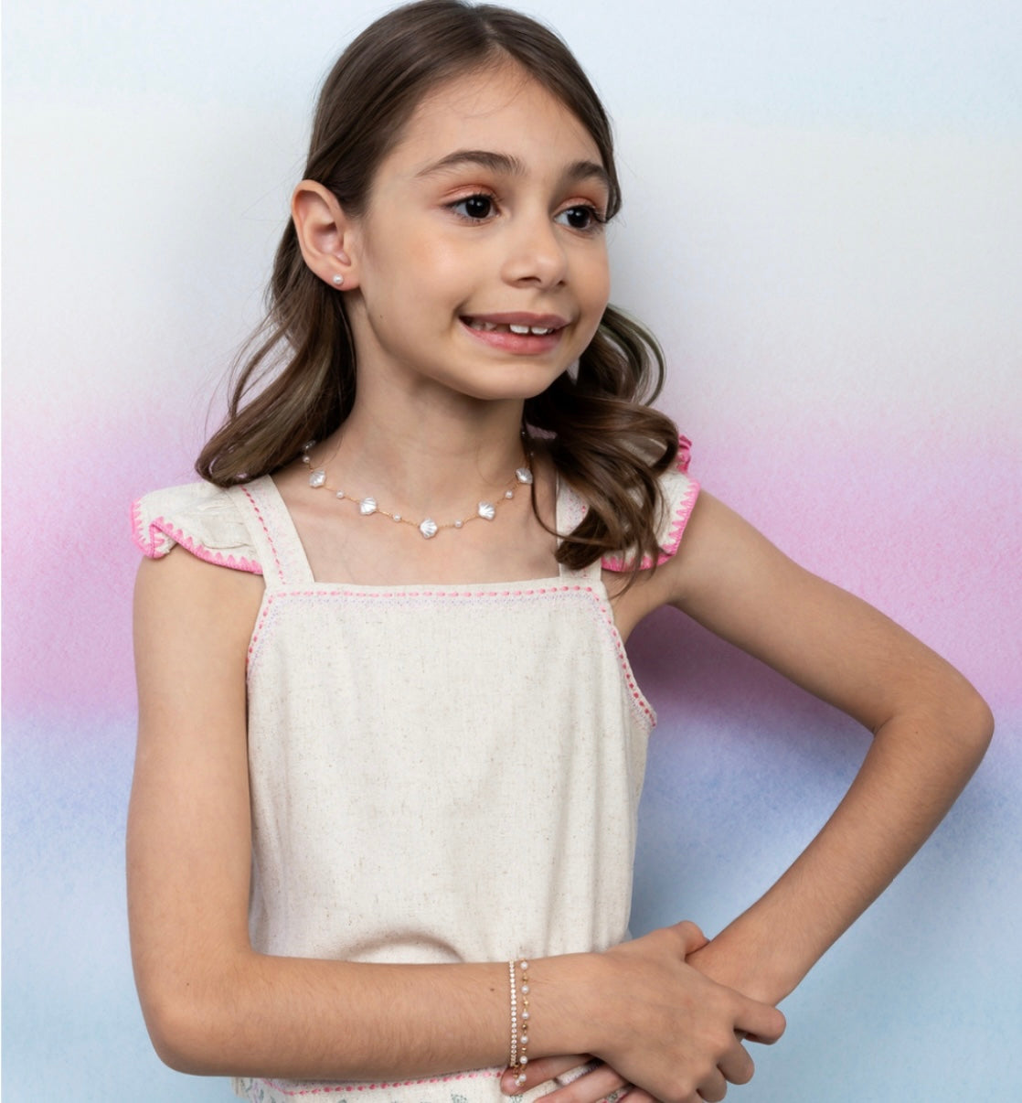 Children's synthetic pearl set