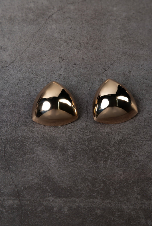 Bulky Triangle Earring