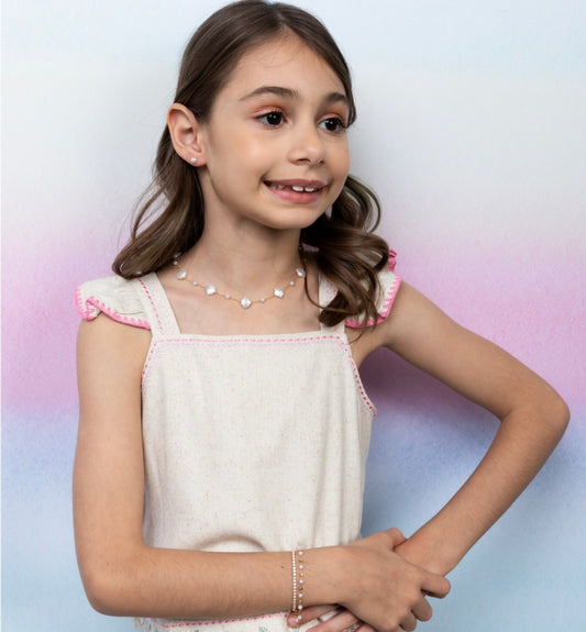 Children's synthetic pearl set
