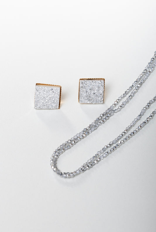 Silver Crystal Set