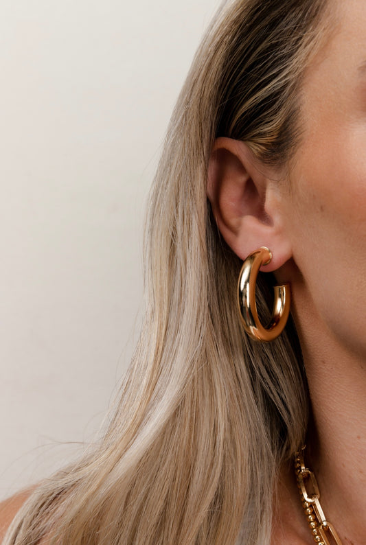Hoop Tube Earring