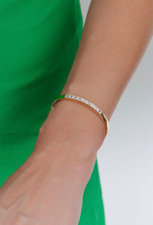 Zircon bracelet