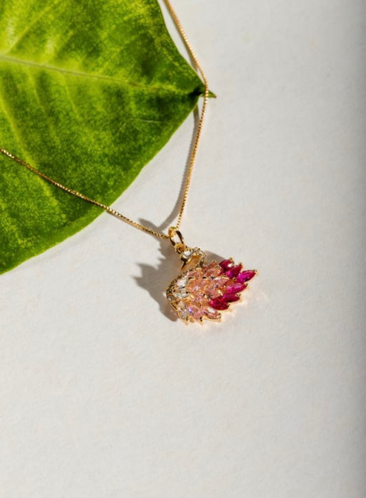 Swan necklace
