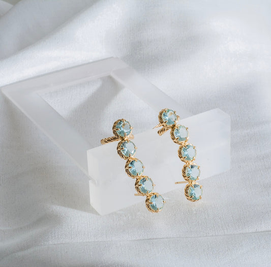 Acqua Zirconia Earcuff Earring