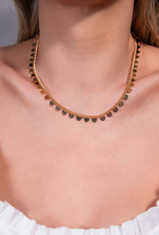 Solid Heart Necklace